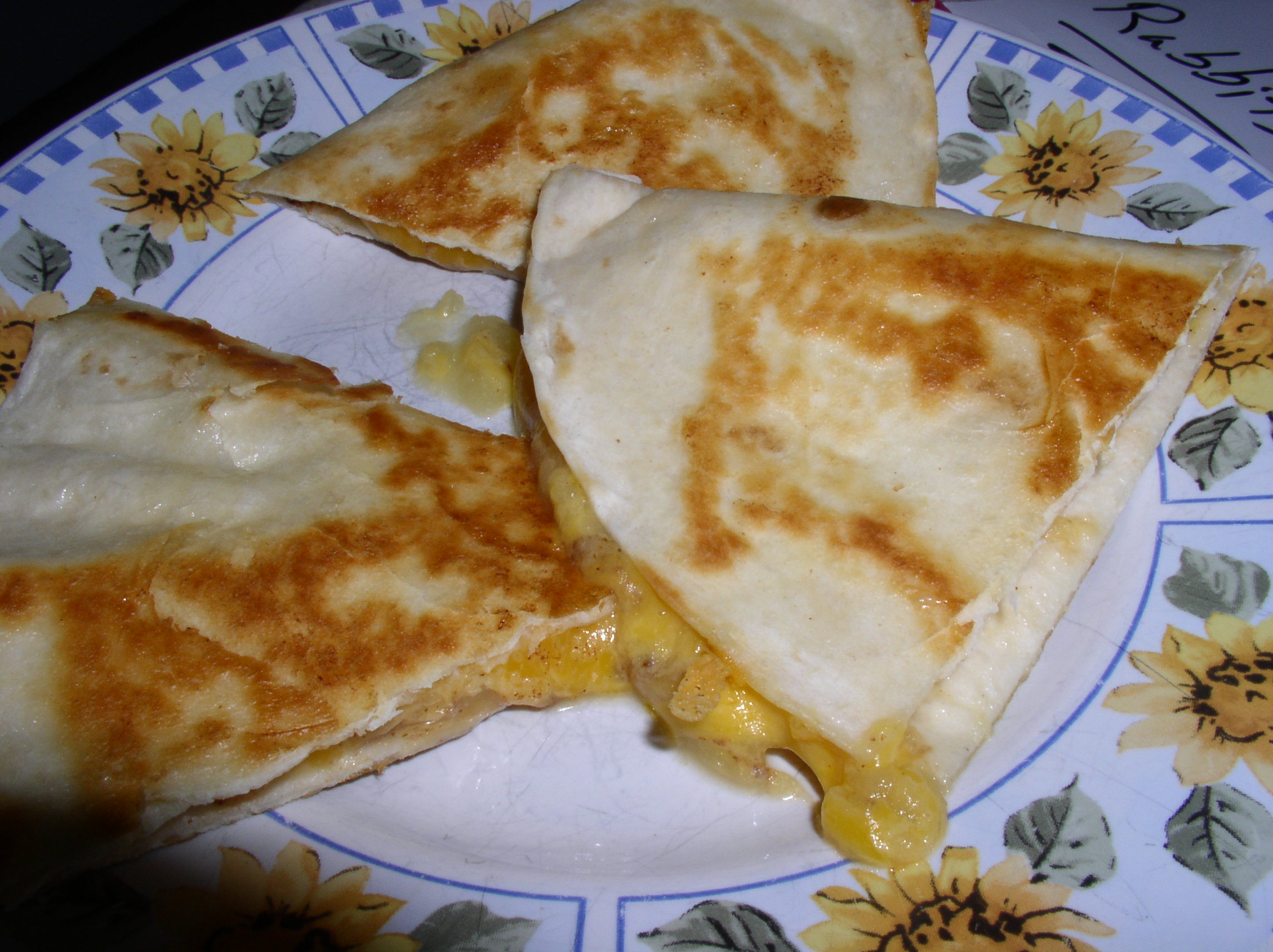 chicken quesadilla