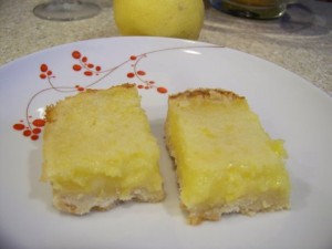 Lemon bars