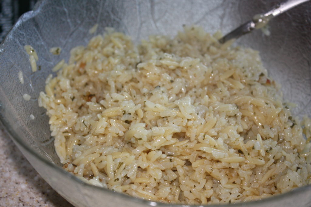 orzo with rice