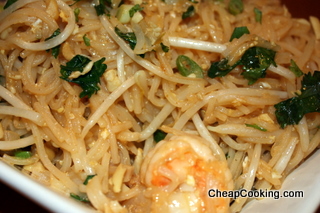 Pad Thai with Shrimp