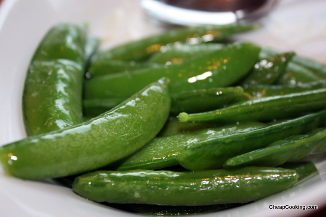 Sugar Snap Peas in Butter