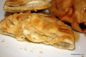 provolone turnovers with honey