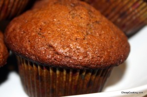 Pumpkin Muffins from a Homegrown Pumpkin