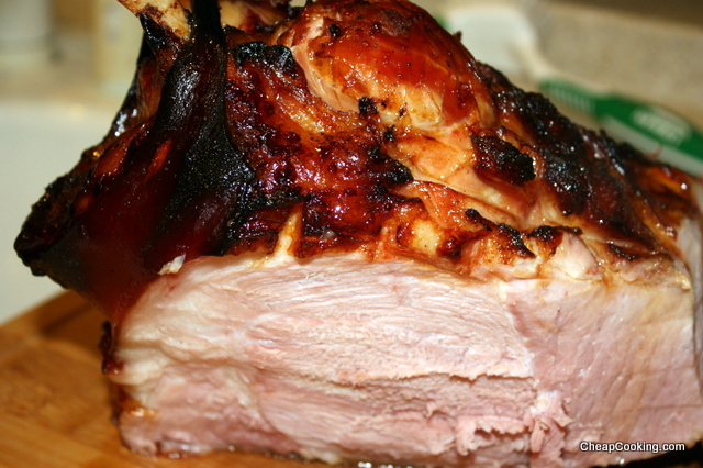 Bourbon Maple Syrup Ham