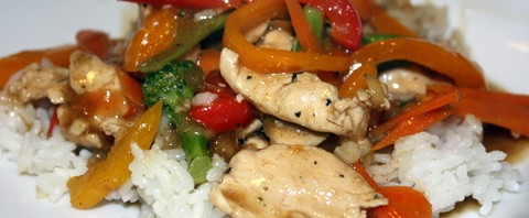 Chicken and Vegetable Stir Fry