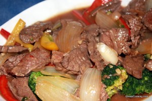 Beef, Broccoli & Peppers Stir Fry