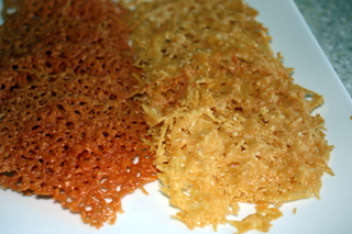 Frico or Cheese Crisps