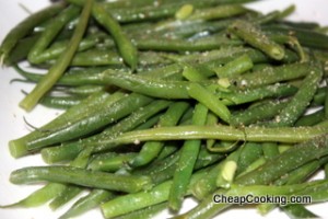 Steamed Green Beans