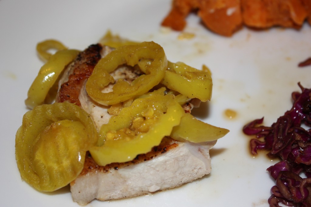 Pork with Pickled Peppers