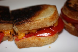 grilled cheese + BLT