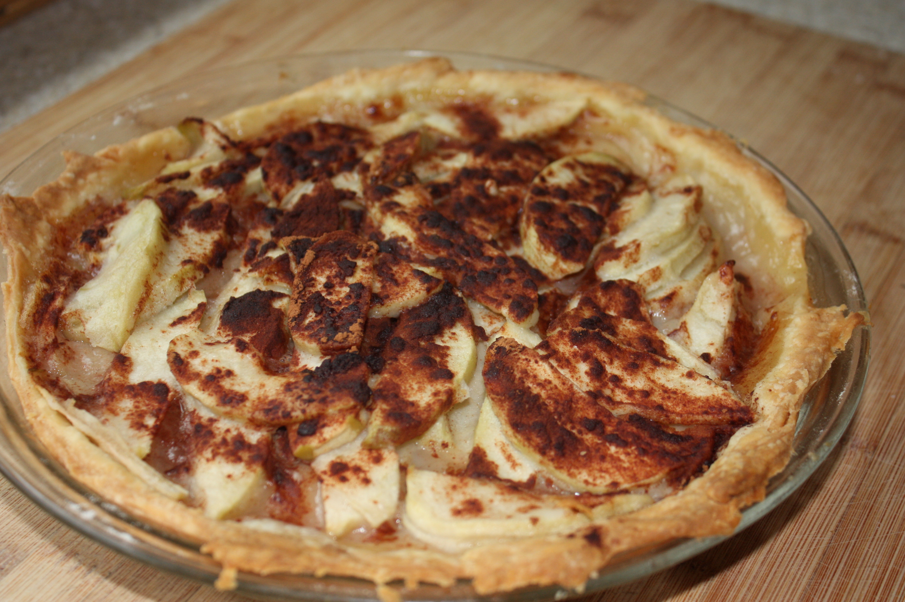 apple custard pie