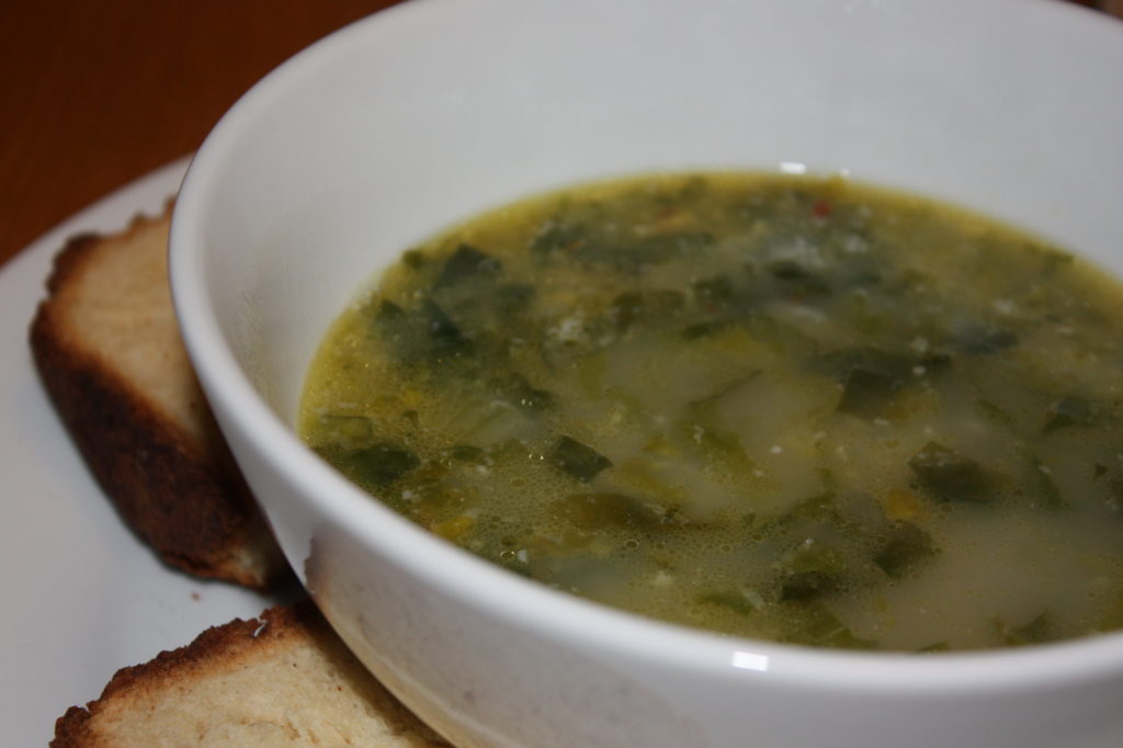 Escarole and White Bean Soup