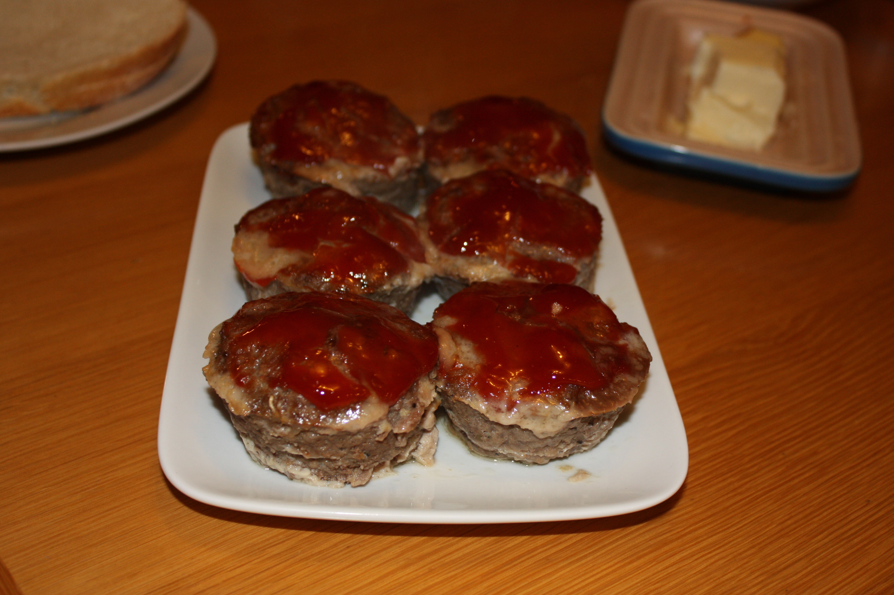 mini maple meatloaves