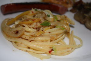 Fried Lemon Pasta