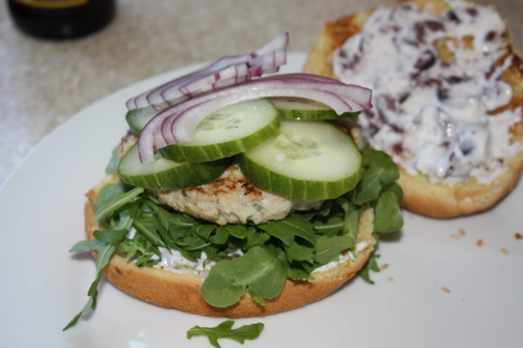 Greek Turkey Burgers