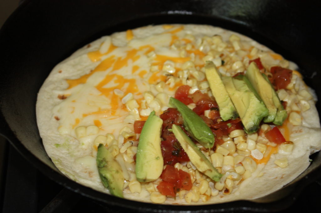 corn quesadilla