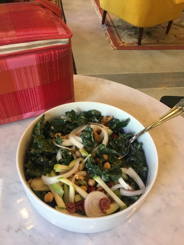 kale salad for lunch