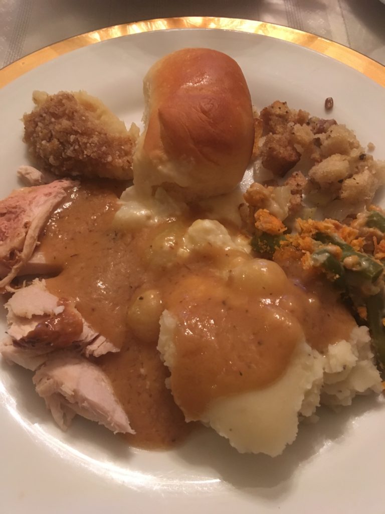 Turkey dinner