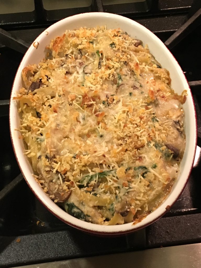 Chicken Tetrazzini for Two