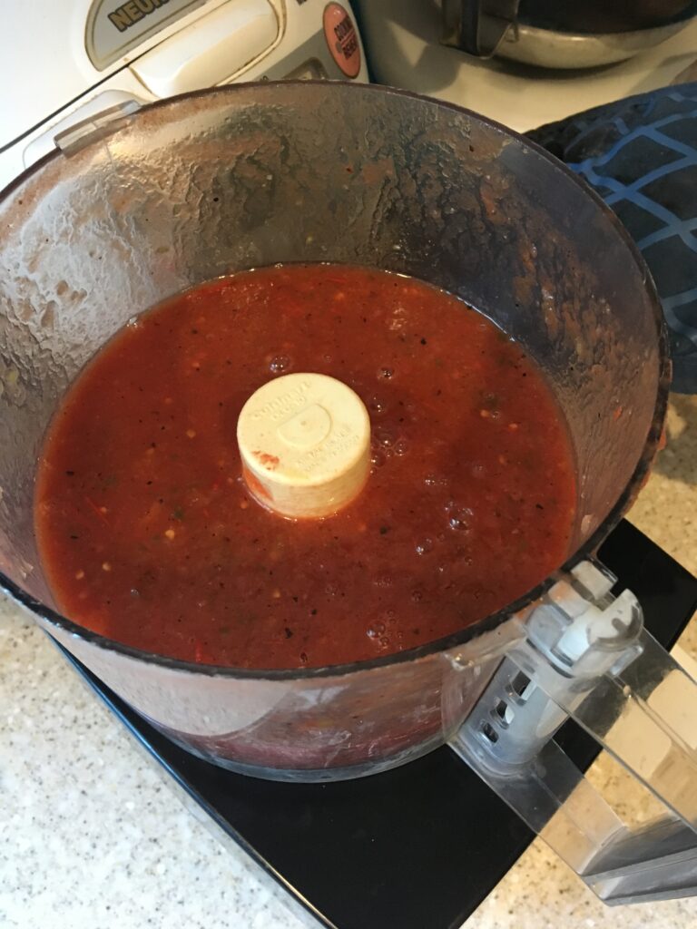 charred tomato salsa