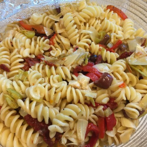 Mediterranean Pasta Salad | CheapCooking